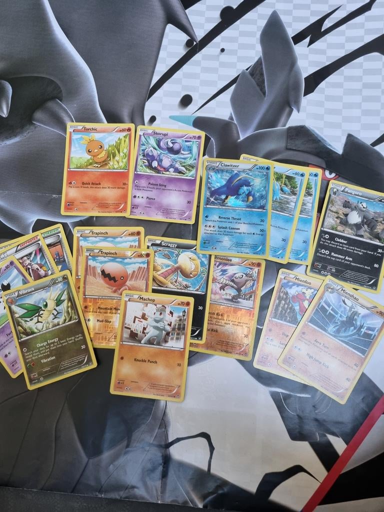 Pokémon Kaarten xy furious fists Torchic Hitmonlee, Ophalen of Verzenden, Gebruikt, Meerdere kaarten, Foil