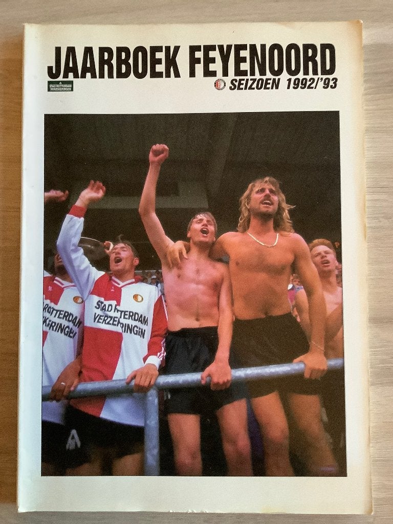 Feyenoord Jaarboek 1992-1993, Ophalen of Verzenden, Zo goed als nieuw, Feyenoord, Boek of Tijdschrift