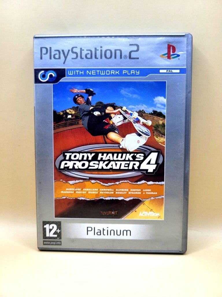 Tony Hawk Pro Skater 4 (Platinum) - PlayStation 2 - PS2, 1 speler, Sony support, Taurusavenue 16 Hoofddorp, Eén computer