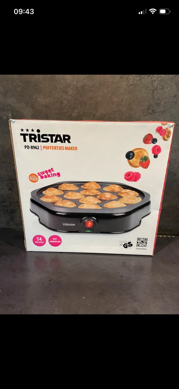 Poffertjespan, Witgoed en Apparatuur, Ophalen of Verzenden, Zo goed als nieuw