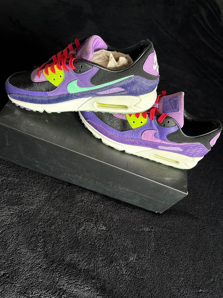 Nike Air Max 90 Violet Blend maat 46, Ophalen of Verzenden, Zo goed als nieuw, Overige kleuren, Sneakers of Gympen