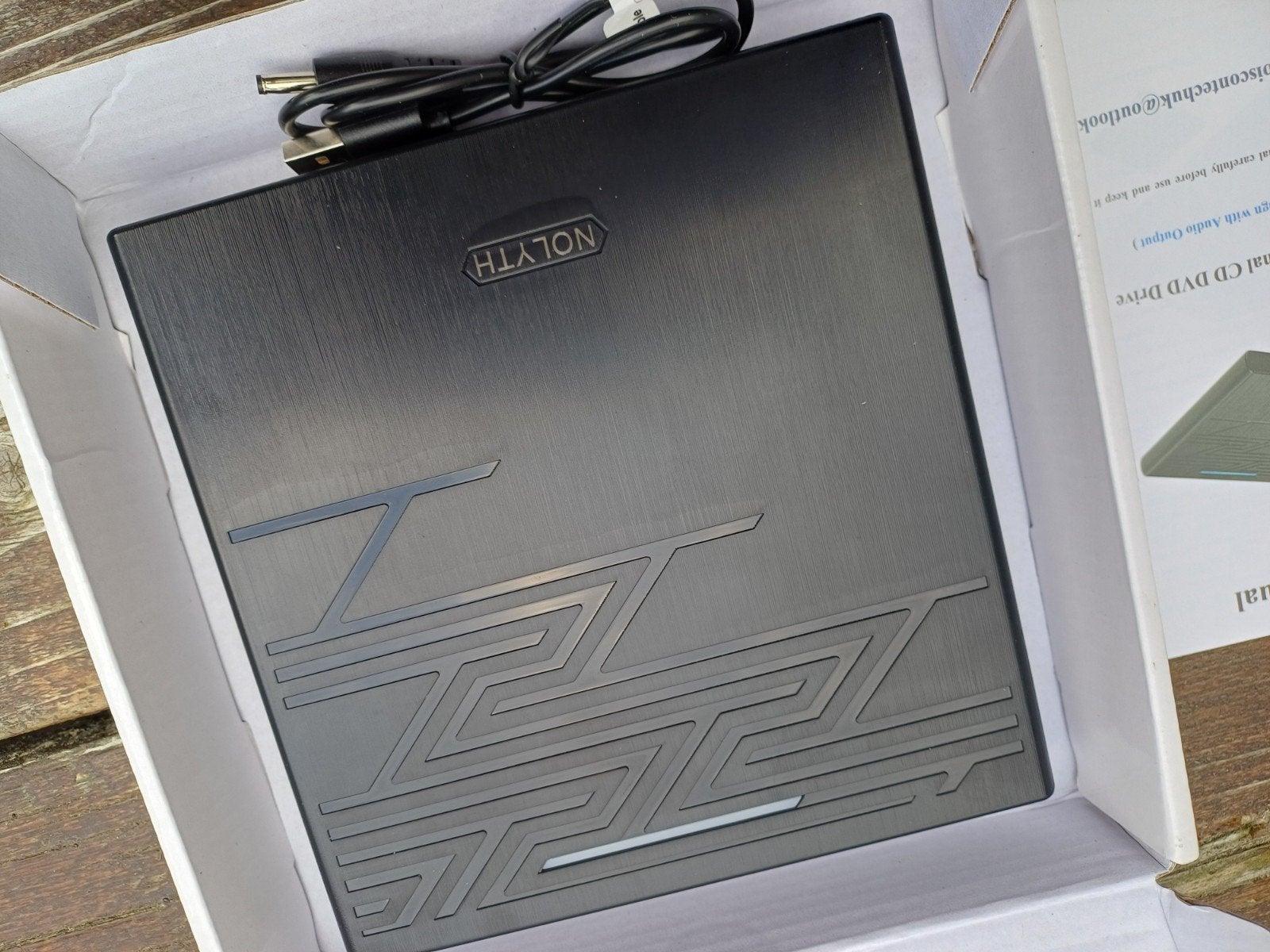 Externe USB DVD CD Drive - NOLYTH Superdrive, Dvd, Nieuw, Extern, MacOS