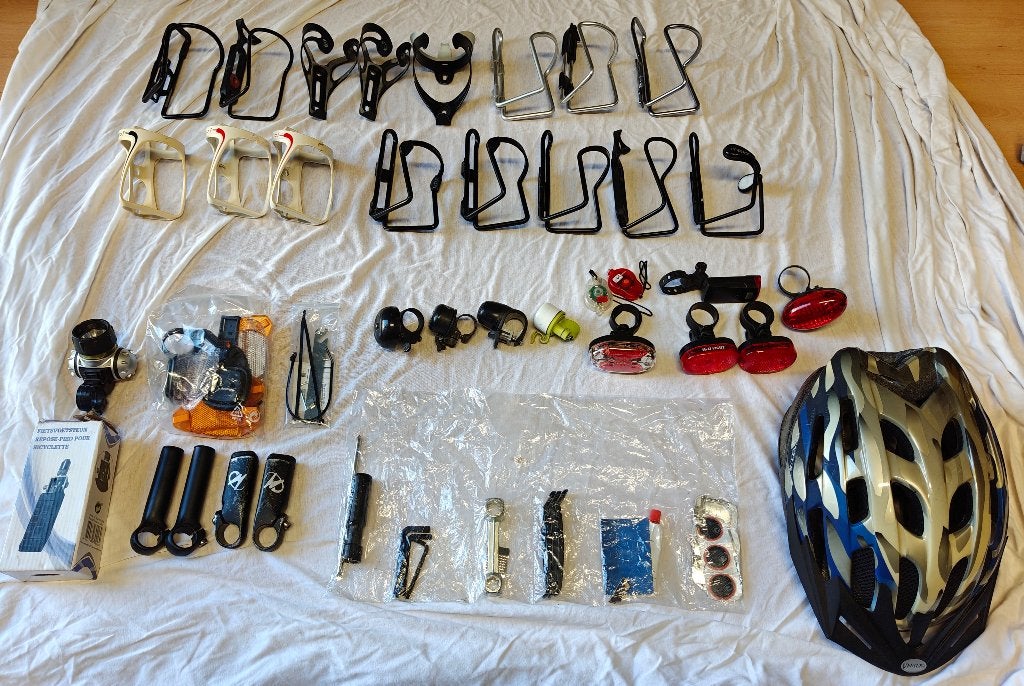 Partij Diverse Nieuw~Gebruikt Accessoires ~Garage Opruiming~, Kinderfiets, Overige typen, Staal, Ophalen of Verzenden