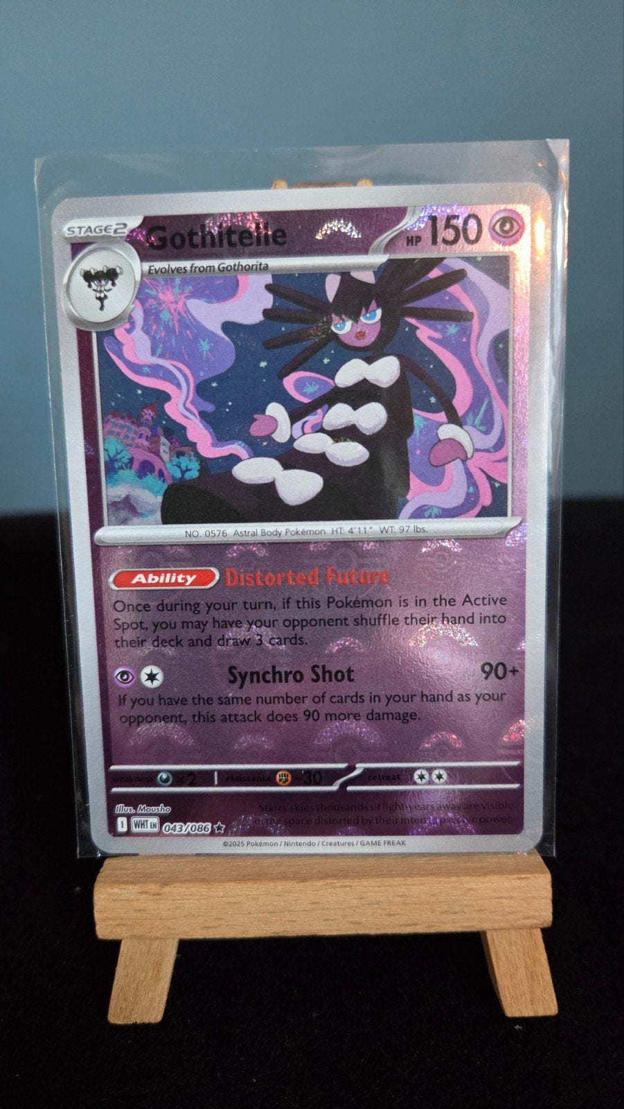 Gothitelle pokeball WHT 043, Ophalen of Verzenden, Zo goed als nieuw