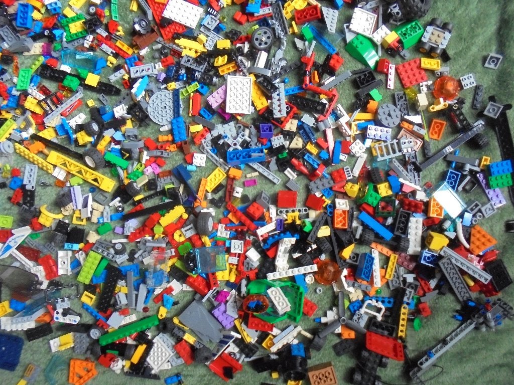 Foto 5 van mooie partij losse lego met poppetjes