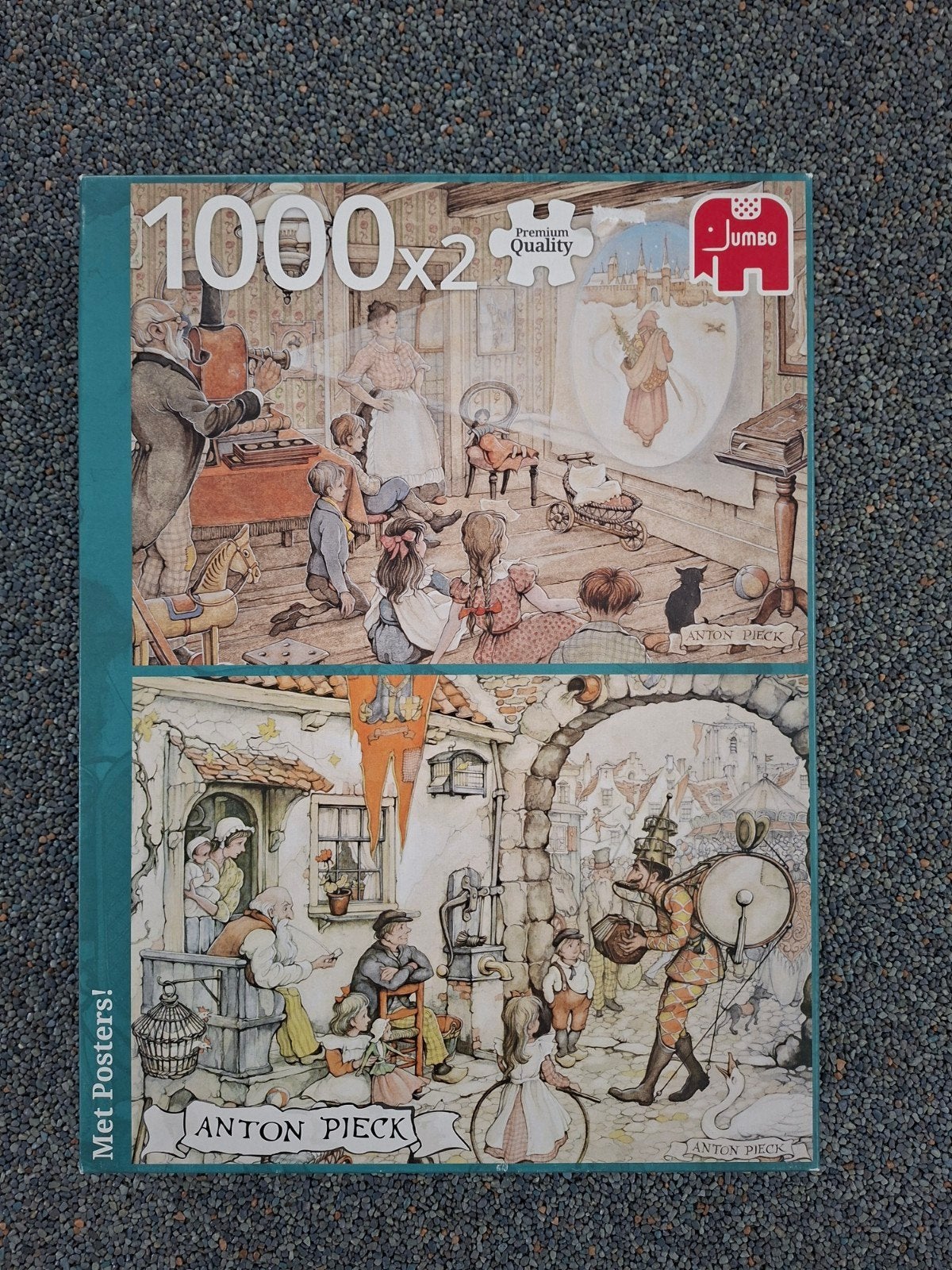 Jumbo Anton Pieck puzzel 1000 stukjes - Compleet, Ophalen of Verzenden