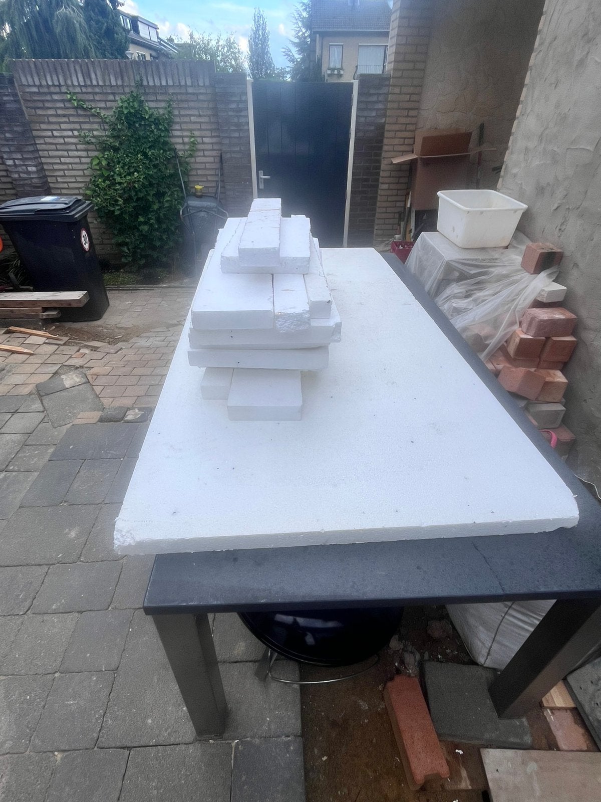 Tempex isolatie 5 cm dik GRATIS, Ophalen, Zo goed als nieuw, Piepschuim (Tempex), 15 m² of meer