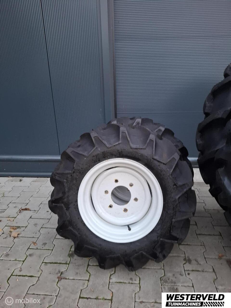 Set Bridgestone akkerbanden 14.9-28 + 9.5-16 op velg, Overige typen, Handelsplein, Bridgestone, Info@westerveldtuinmachines.nl