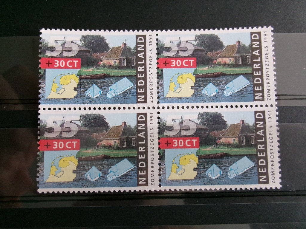 1991 - pf blok zomerzegels 55 + 30 ct (459f), Verzenden, Postfris