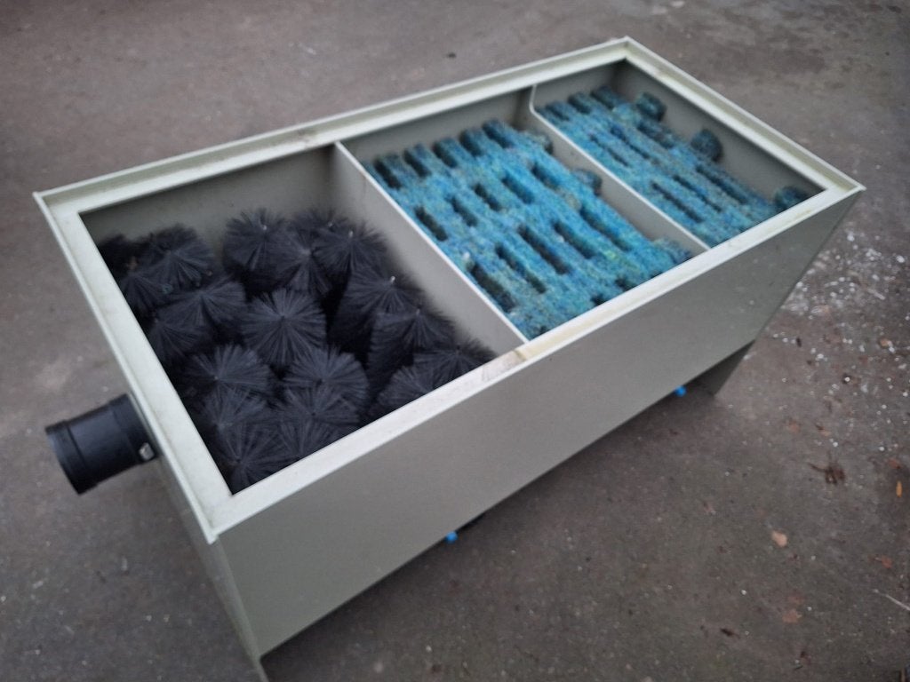 Filtreco filter groot 3 kamerfilter zeer mooi, Karper of Koi