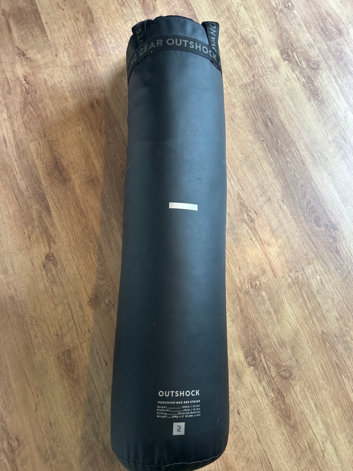 Outshock Bokszak 500 Strike - 120cm, 32kg, Ophalen, Zo goed als nieuw, Bokszak