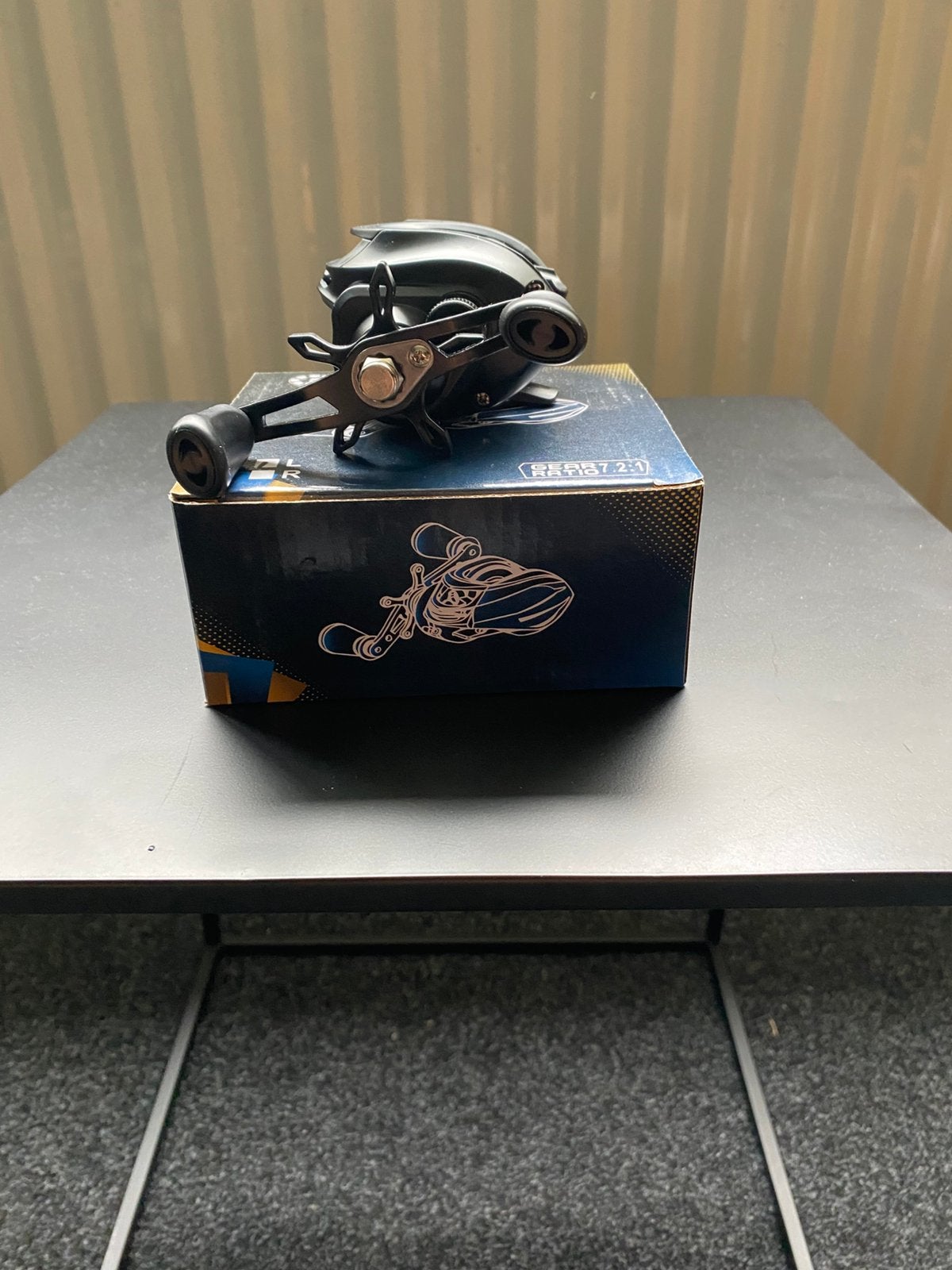 Baitcast Druppelreel 5+1 lagers, Watersport en Boten, D, Overige typen, Nieuw, Ophalen of Verzenden