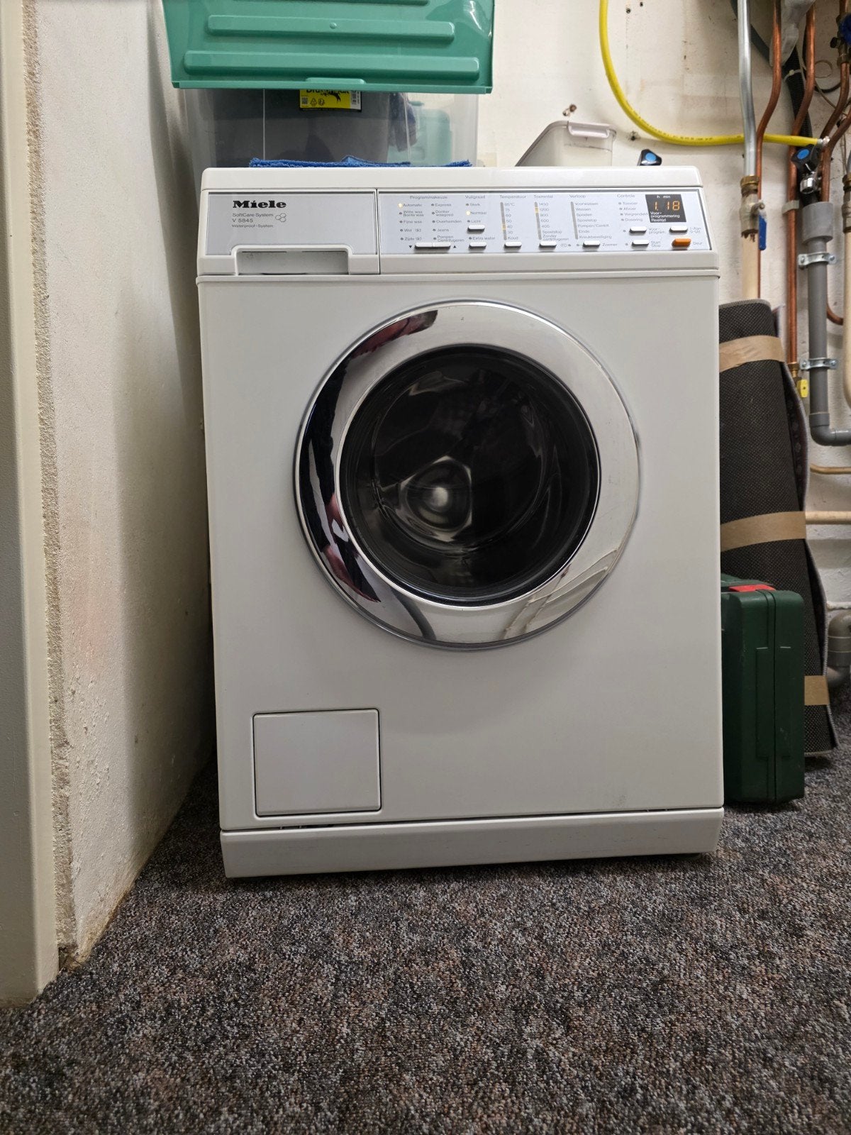 Nette Miele SoftCare 7kg wasmachine A ++, Ophalen, 6 tot 8 kg, Minder dan 85 cm, Voorlader