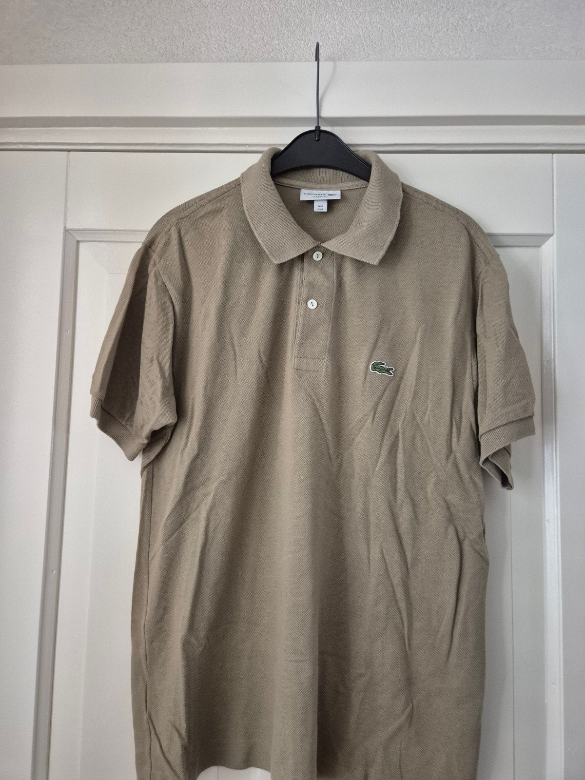 Nieuw Lacoste heren polo maat M kleur kaki, Kleding | Heren, Ophalen of Verzenden, Nieuw, Maat 48/50 (M), Groen