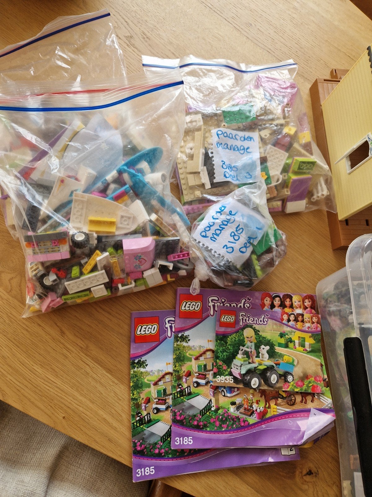 Grote lego/ playmobiel set, Ophalen, Gebruikt, Lego