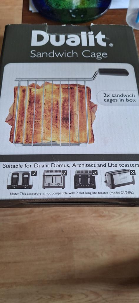 Dualit tosti-ijzer s  nieuwstaat, Ophalen of Verzenden, Zo goed als nieuw