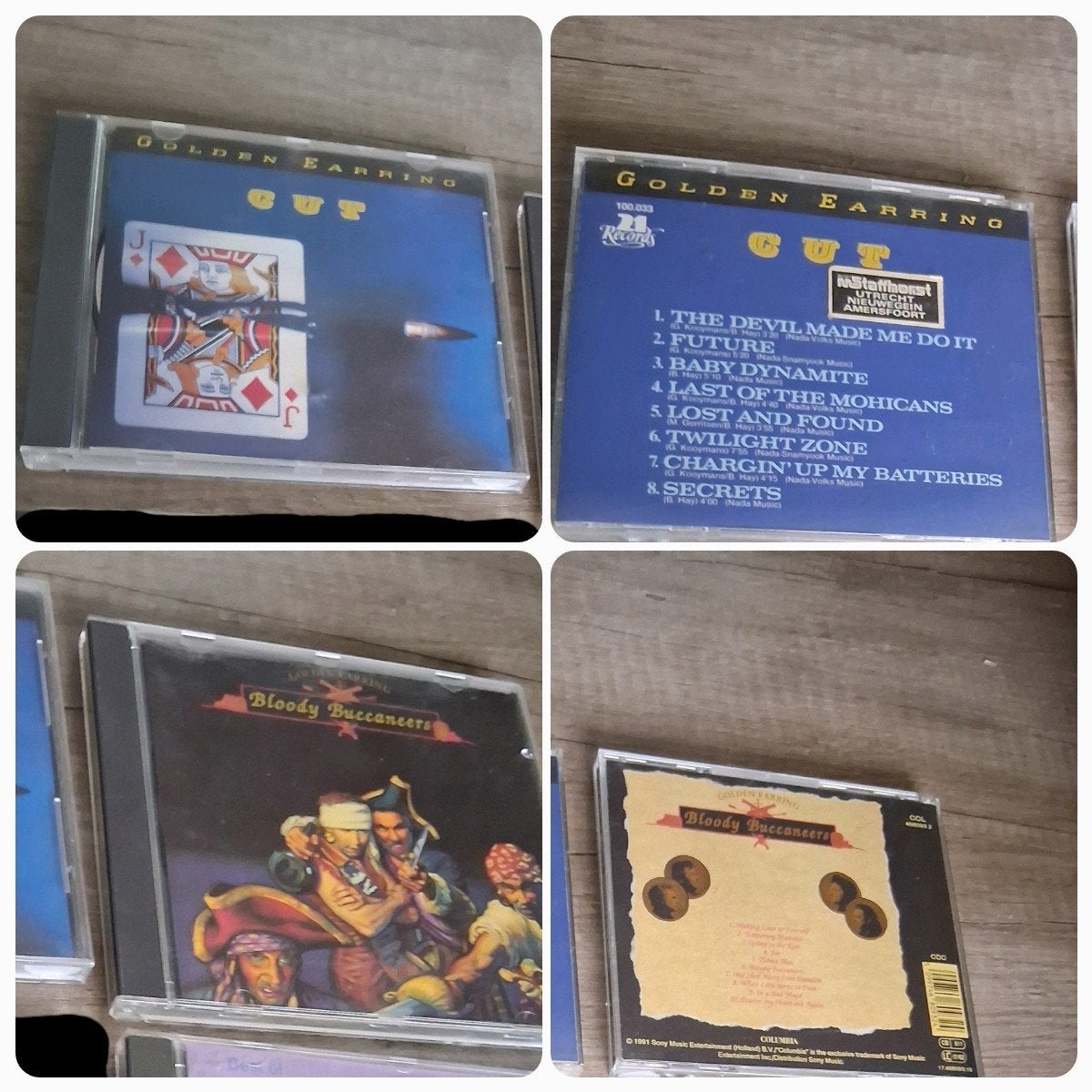 Golden Earring - Cut & Bloody Buccaneers CD's, Cd's en Dvd's, Rock, Gebruikt, Ophalen of Verzenden, Inclusief doosje