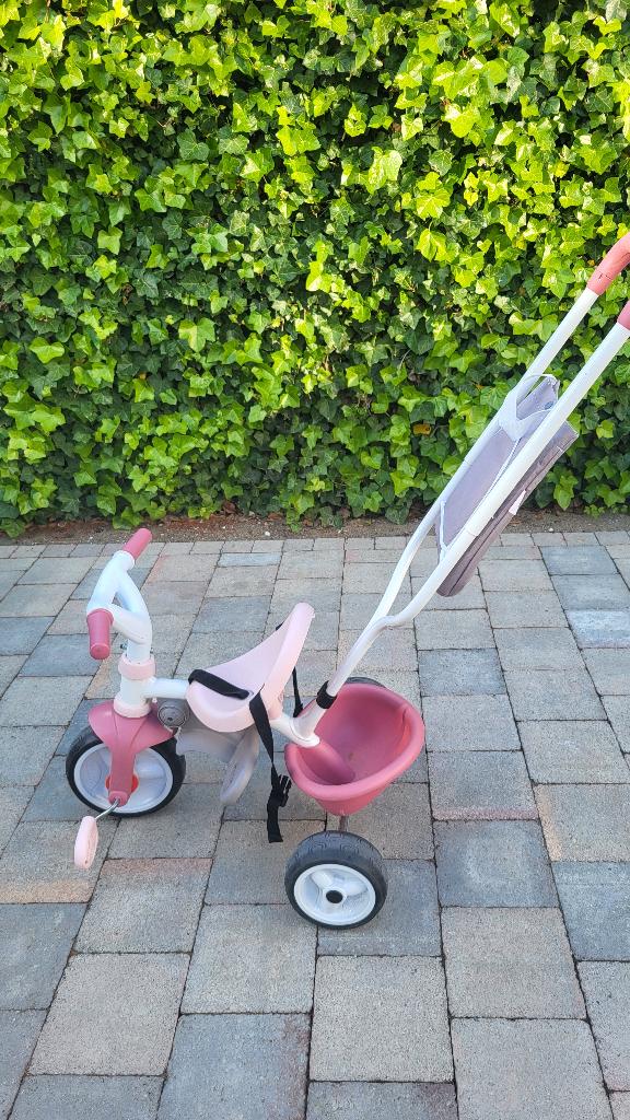 Smoby - Be Move Confort - Driewieler - Roze, Ophalen, Zo goed als nieuw, Smoby, Verstelbare zitting