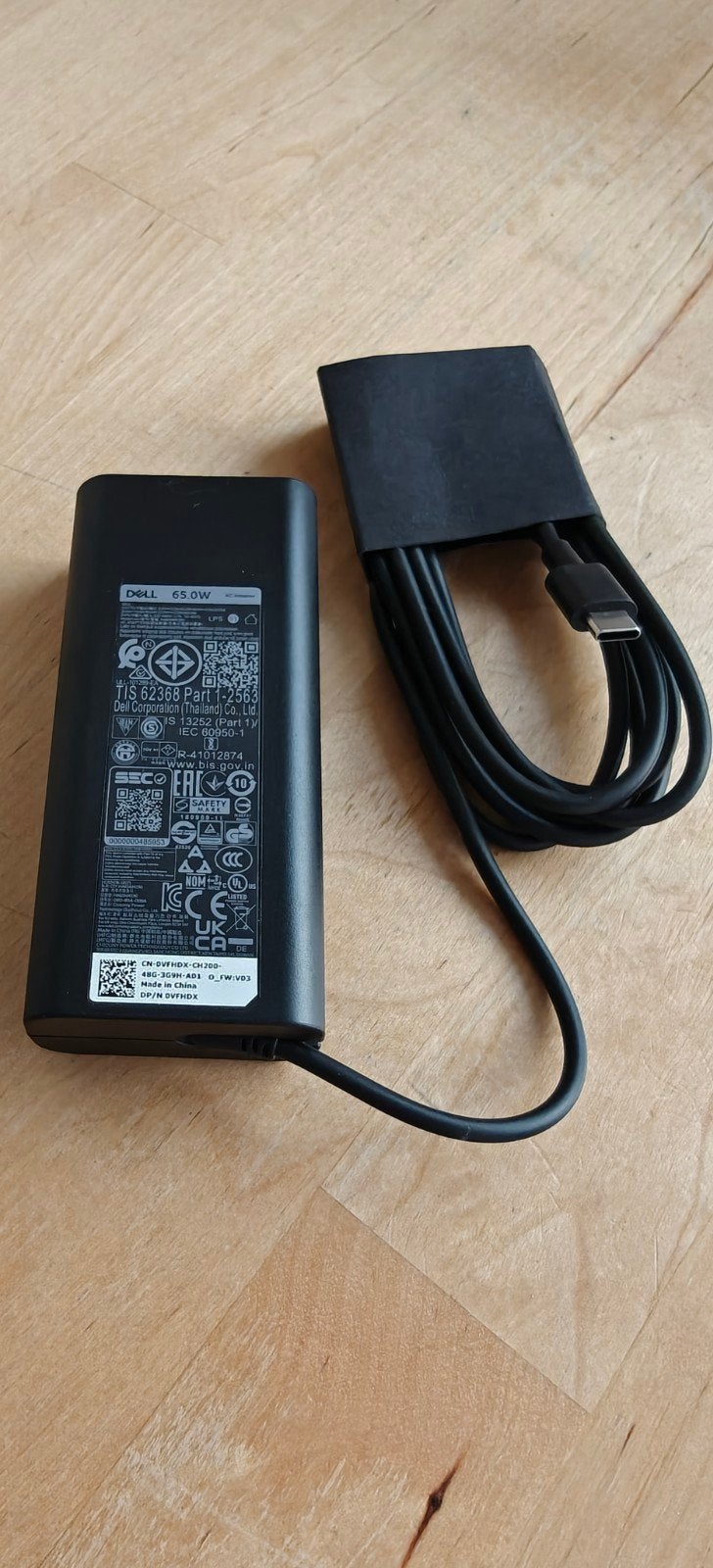 Dell Oplader 65W USB-C -  NIEUW !, Ophalen of Verzenden, Nieuw, Dell