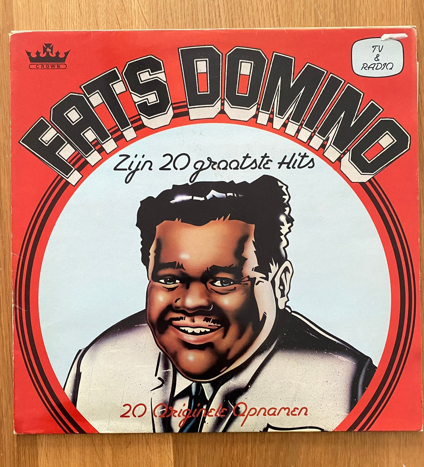 Fats Domino lp vinyl, Ophalen of Verzenden, Zo goed als nieuw