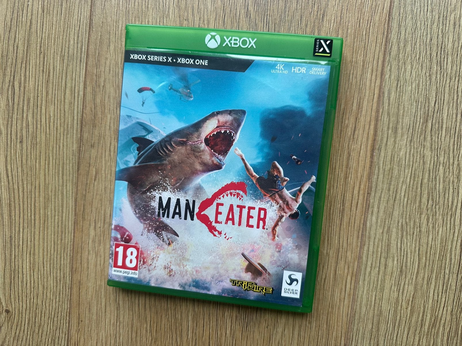 Man Eater Xbox One & Series X Nette Staat!!!, Avontuur en Actie, Vanaf 18 jaar, 1 speler, Ophalen of Verzenden