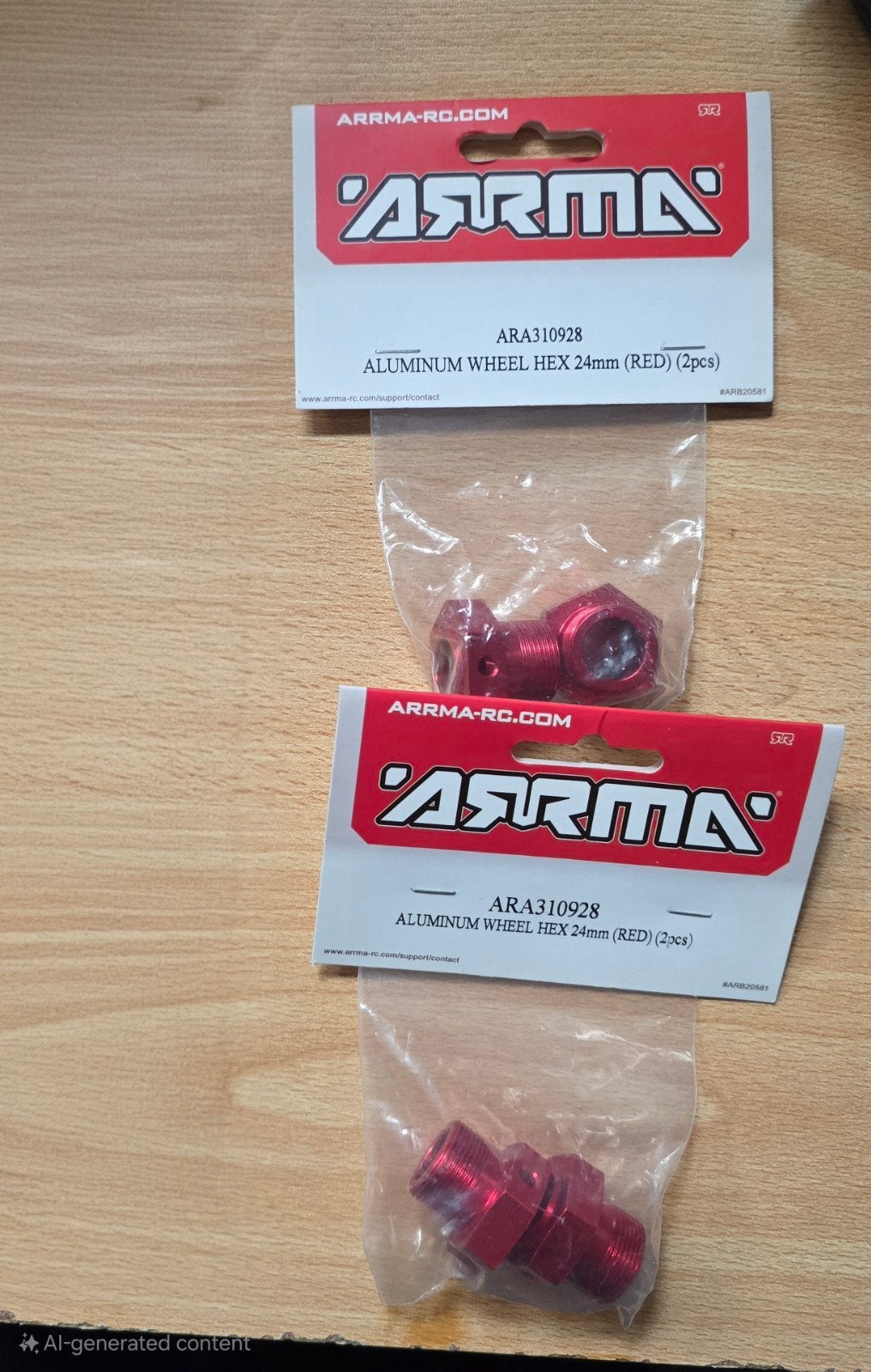 ARRMA Aluminium Wielhexen 24mm (ARA310928) Kraton 8s, Hobby en Vrije tijd, Modelbouw | Radiografisch | Auto's, Elektro, Auto offroad