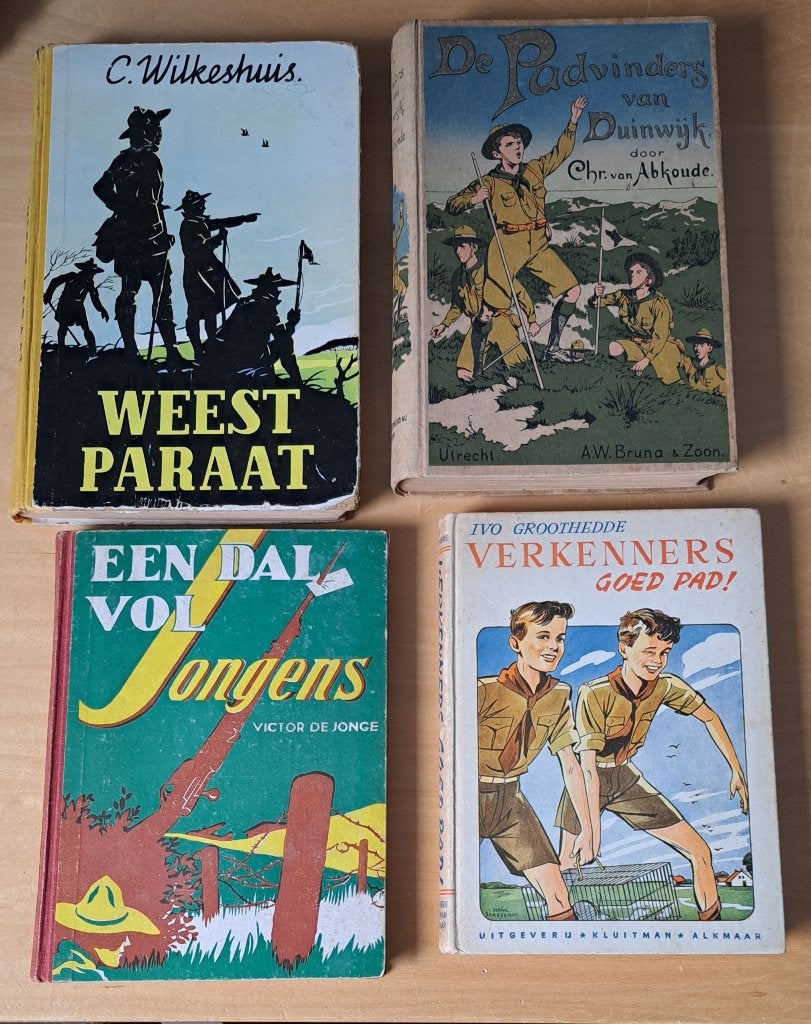 Scouting boeken, Verzamelen, Scouting, Ophalen of Verzenden, Gebruikt, Boek of Tijdschrift