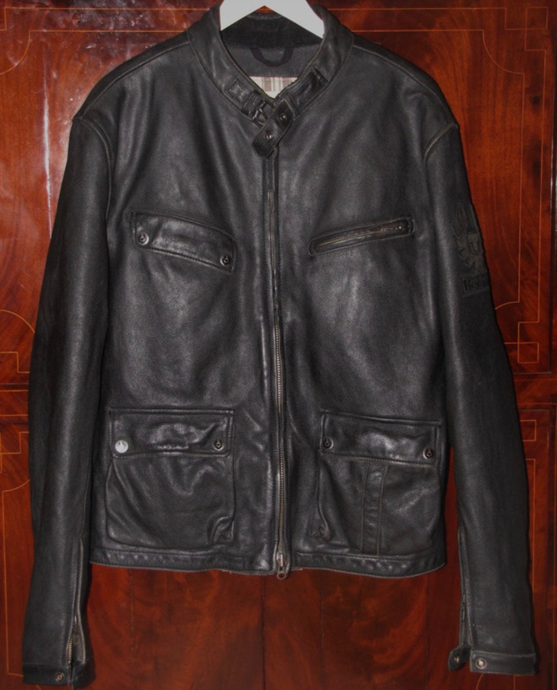BELSTAFF motor Jas XL - L, Ophalen of Verzenden, Zo goed als nieuw, Maat 52/54 (L), Zwart