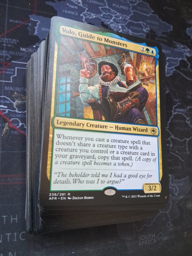 MTG Commander Budget Deck Volo Copy creature spells, Ophalen of Verzenden, Zo goed als nieuw, Speeldeck