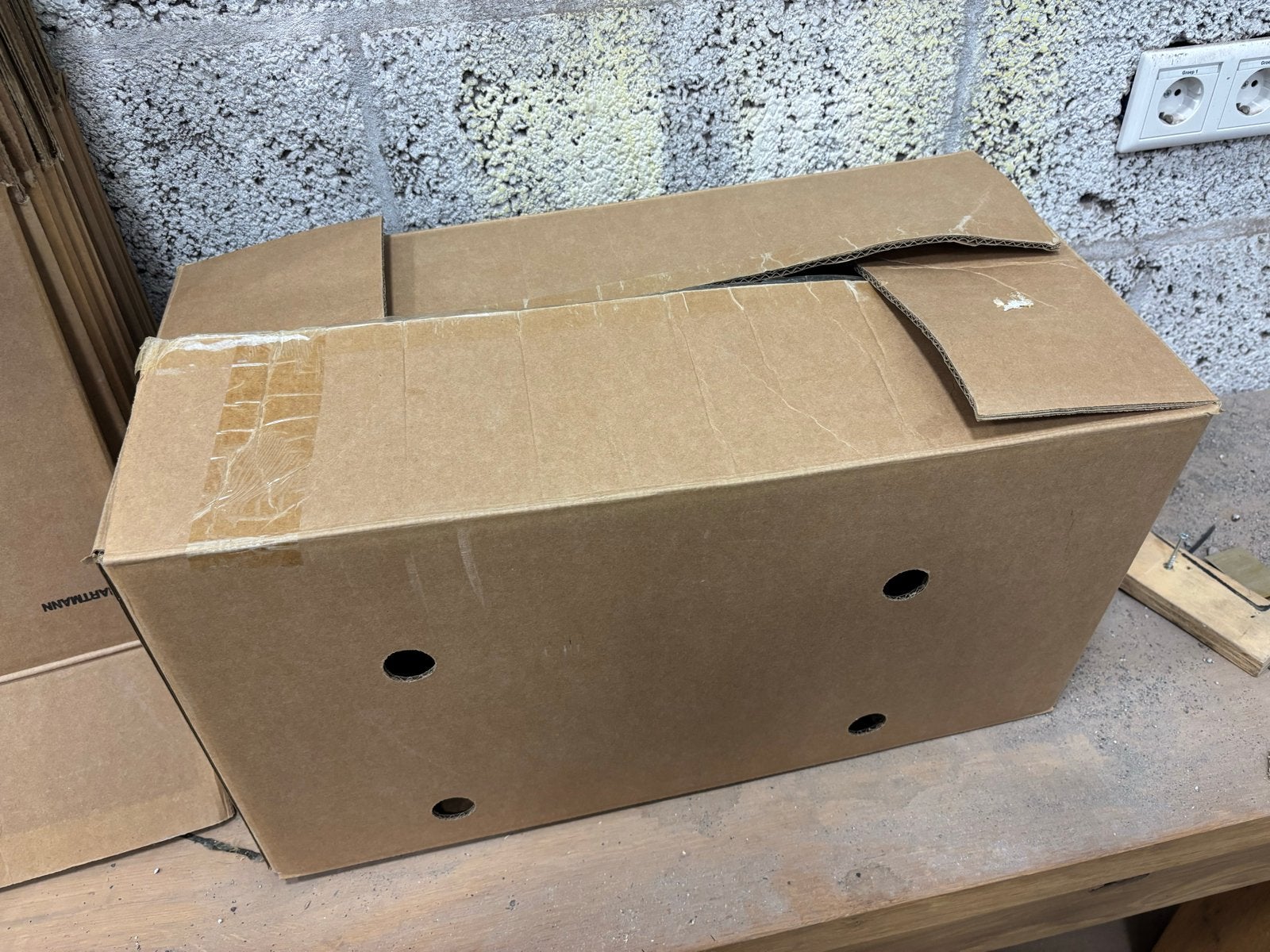 15 Stevige kartonnen dozen Ideaal voor opslag of verhuizing, 40 tot 60 cm, Opvouwbaar, 50 tot 75 cm, Ophalen of Verzenden