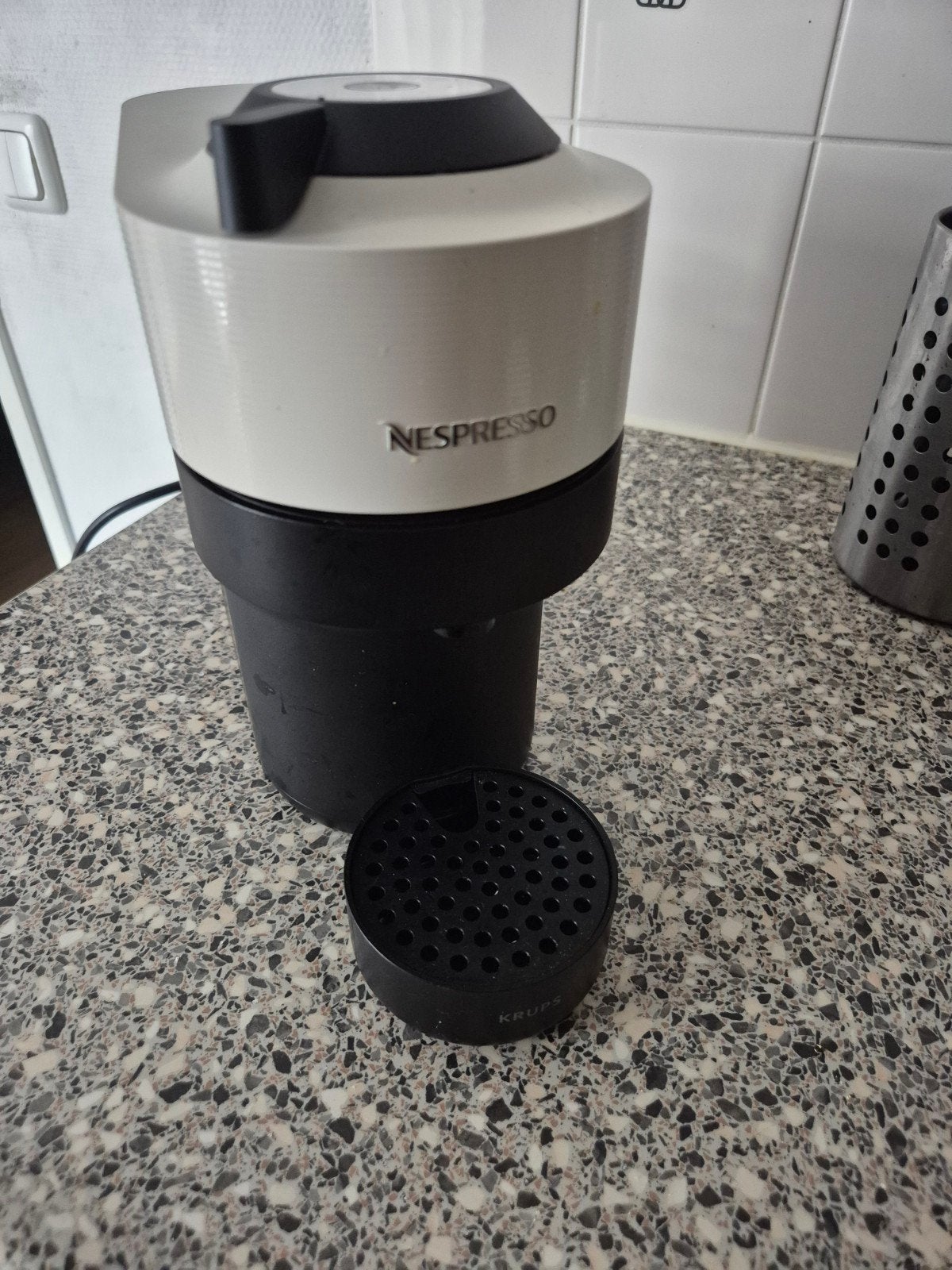 Nespresso Krups XN920 Koffiemachine - Zo goed als nieuw, Ophalen, Koffiepads en cups, Espresso apparaat, Zo goed als nieuw