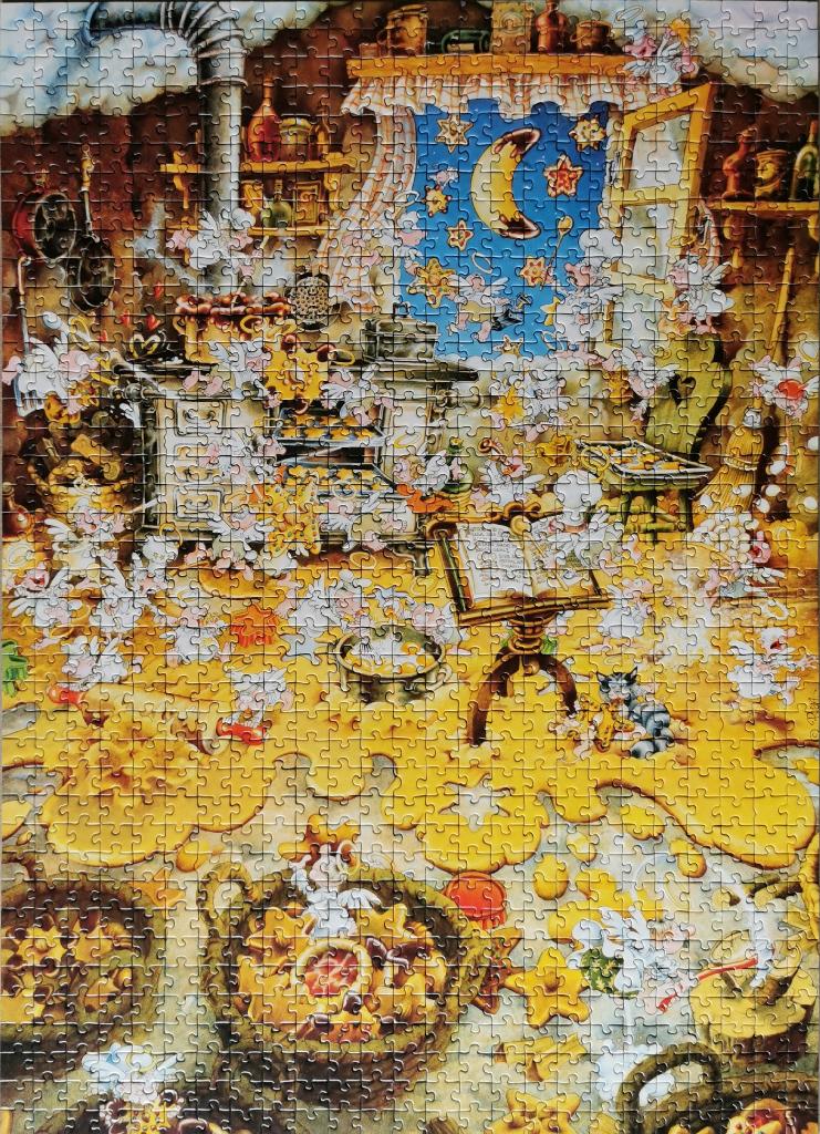 Heye puzzle – Ryba – The 7th Day of Creation - 1000 stukjes, Hobby en Vrije tijd, Ophalen of Verzenden, 500 t/m 1500 stukjes, Zo goed als nieuw