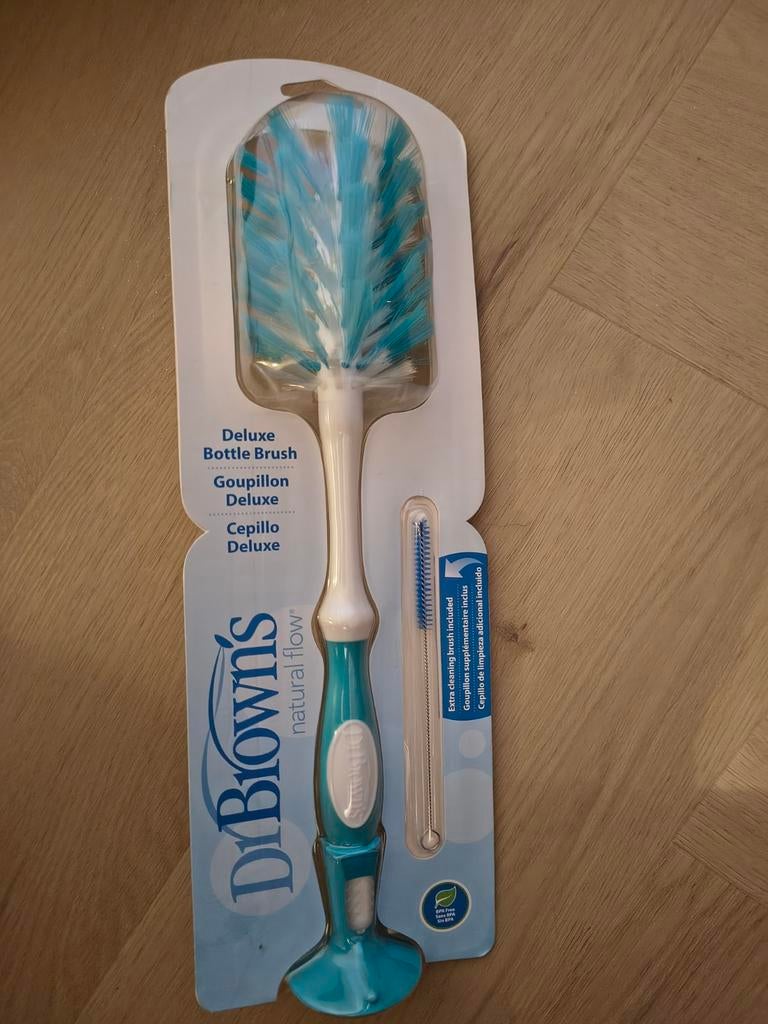 Dr. Brown's Deluxe Flessenborstel - Nieuw, Ophalen of Verzenden, Nieuw, Overige typen