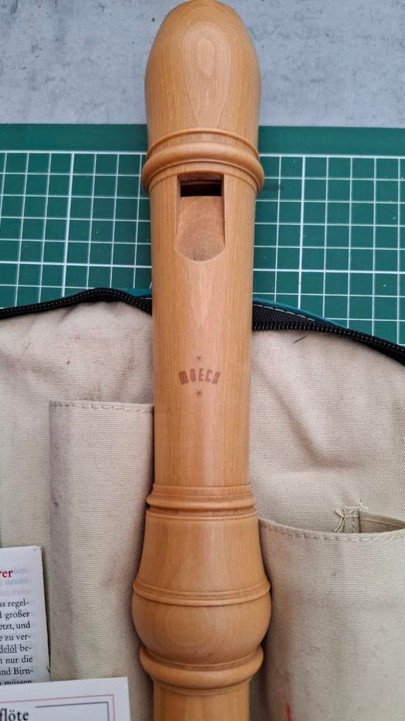 Moeck Rottenbrugh Tenorblokfluit Barokboring, Ophalen, Gebruikt, Tenor