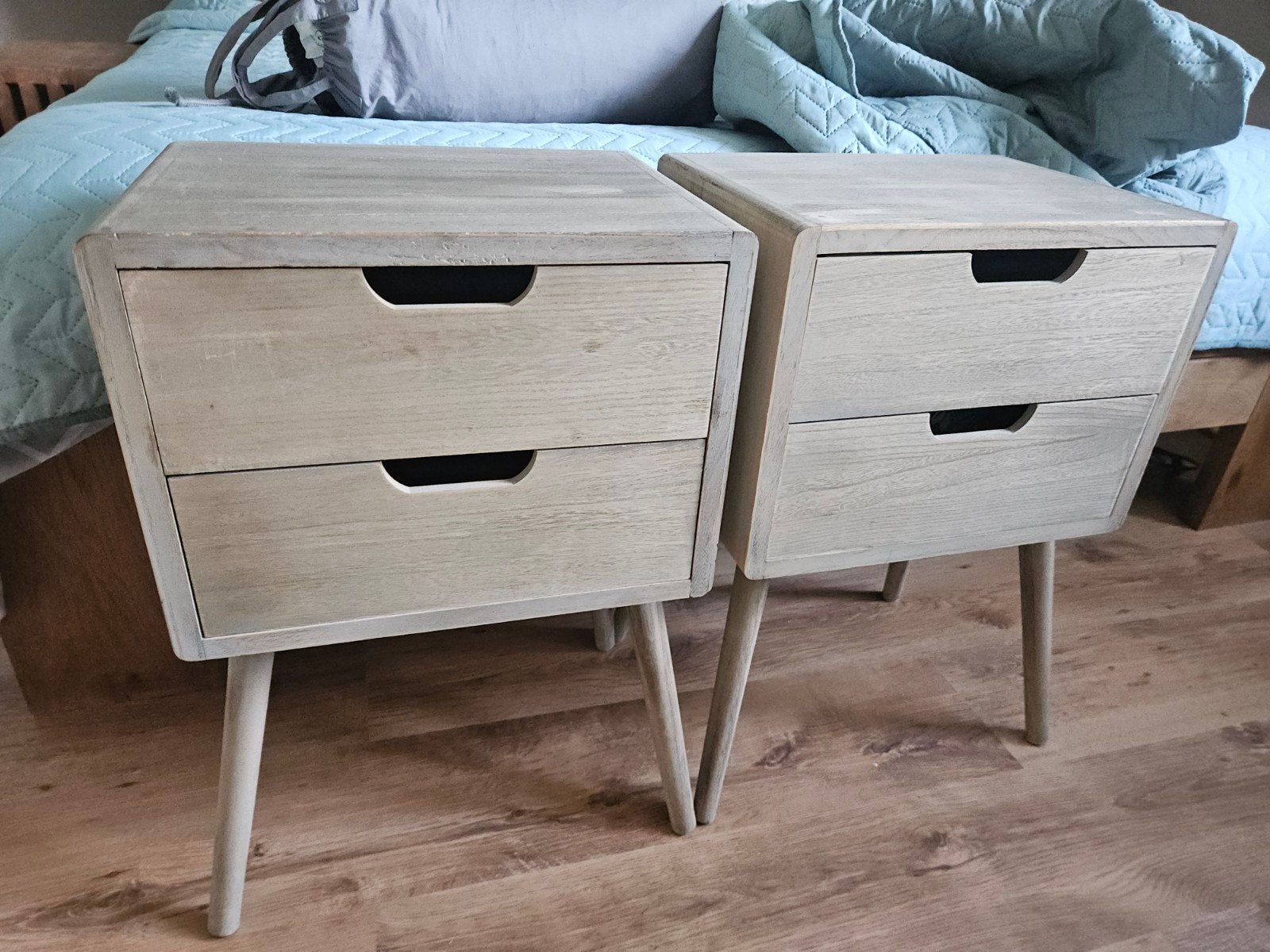 2 nachtkastjes, Ophalen, Minder dan 45 cm, Minder dan 55 cm