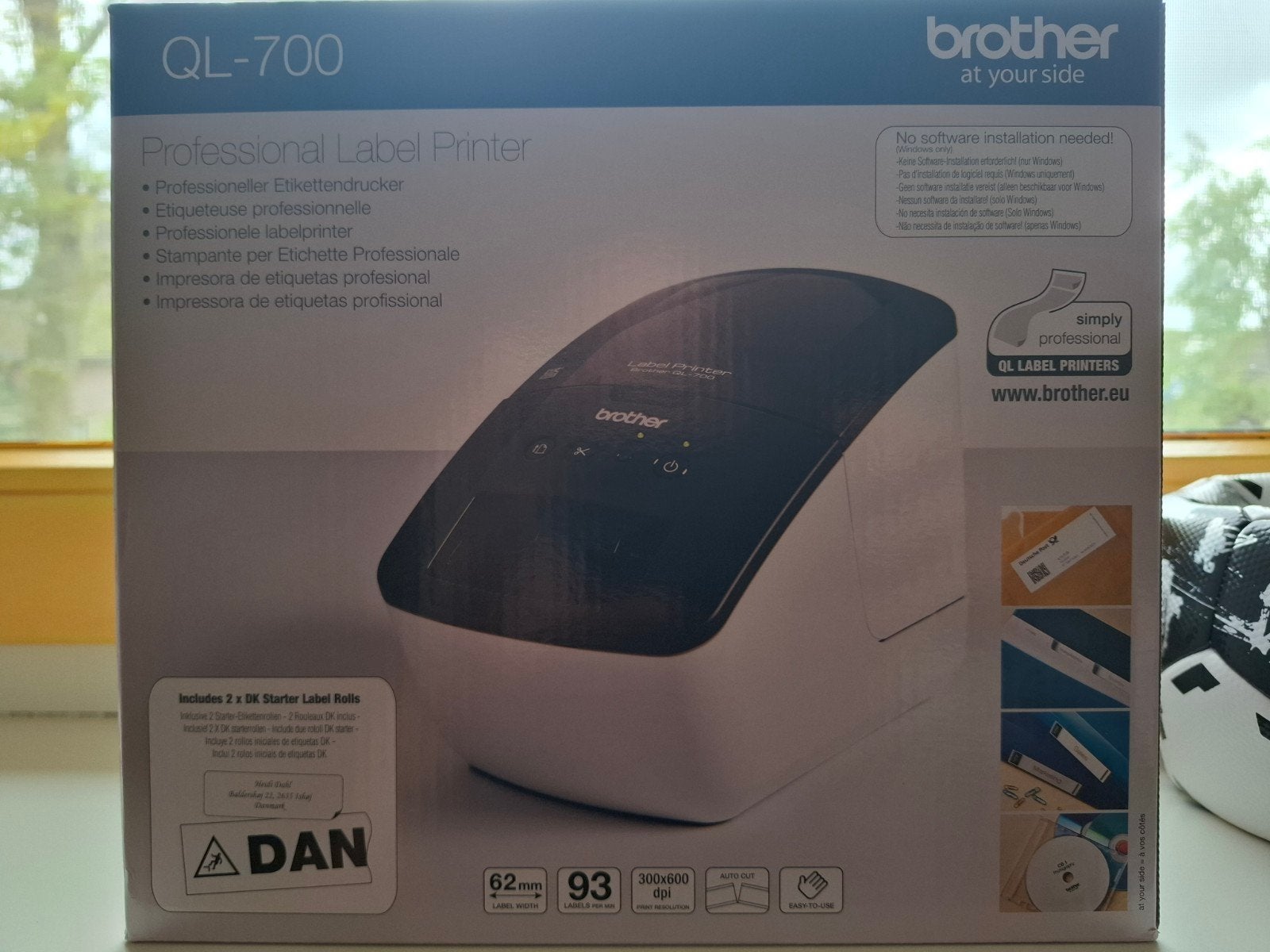 Brother QL-700 Professionele Labelprinter, Ophalen of Verzenden, Zo goed als nieuw, Etiket, Brother