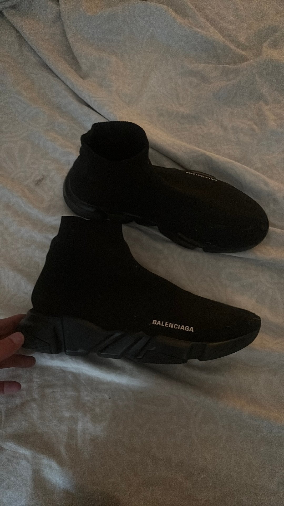 Origineel 100% Balenciaga, Ophalen, Zo goed als nieuw, Zwart, Sneakers of Gympen