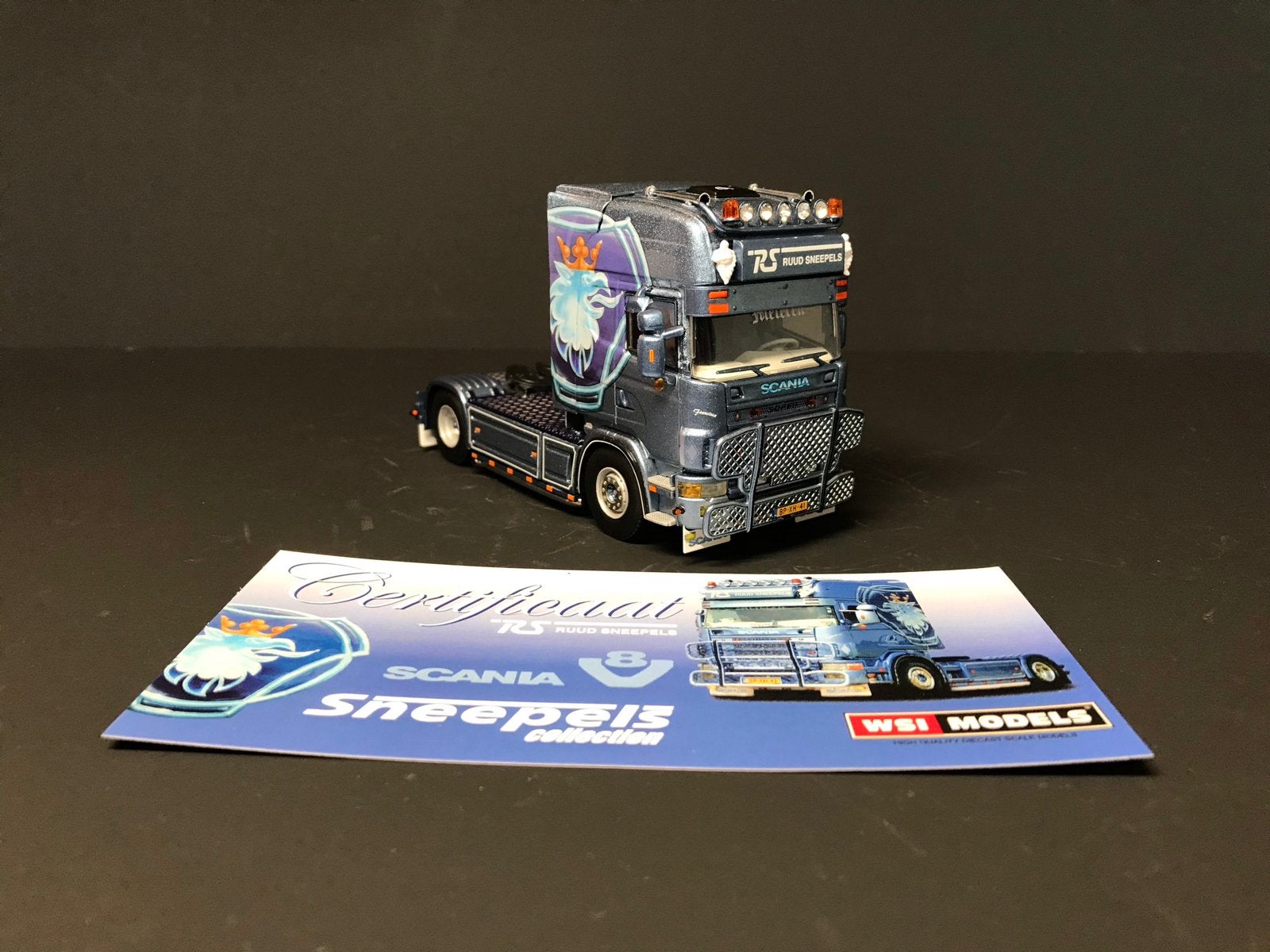 WSI Scania 164 V8 Ruud Sneepels, Ophalen of Verzenden, Zo goed als nieuw, Bus of Vrachtwagen, Wsi