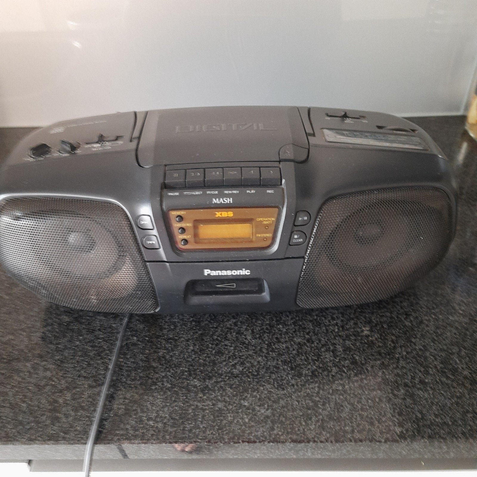 Panasonic Boombox met CD-speler en Radio, Ophalen, Gebruikt, Radio, Met cd-speler