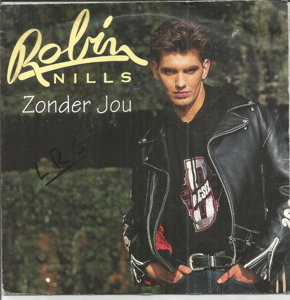 Robin Nills – Zonder Jou (1991), Fotohoes, 7 inch, Ophalen of Verzenden, Zo goed als nieuw