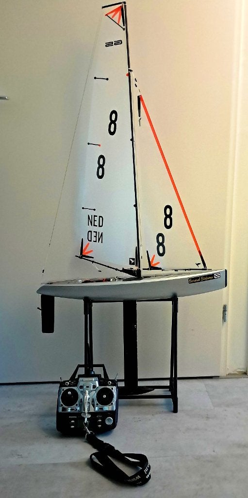 Dragonforce65 V7 RC-modelzeilboot, Hobby en Vrije tijd, Modelbouw | Radiografisch | Overige, Ophalen, Zo goed als nieuw