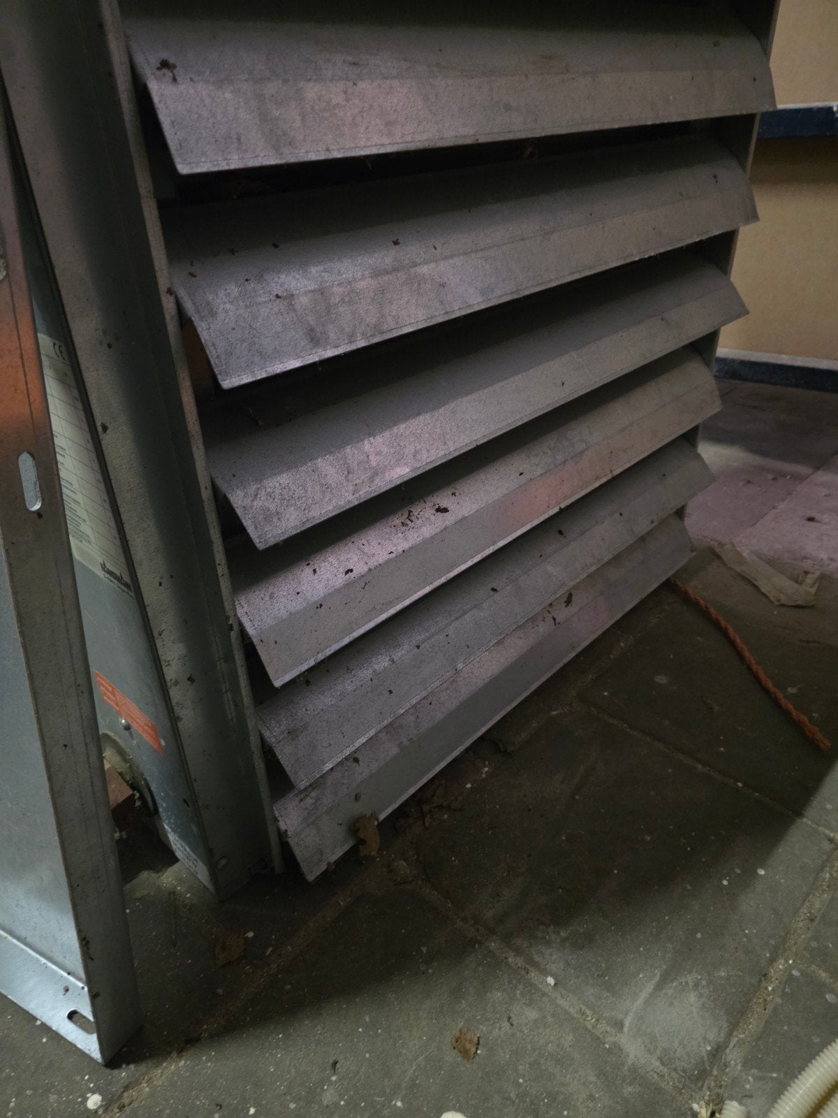 Kampmann Luchtverhitter Tio 5000 - Industriële Ventilator, Ophalen, Gebruikt, 100 m³ of groter, 1 snelheid