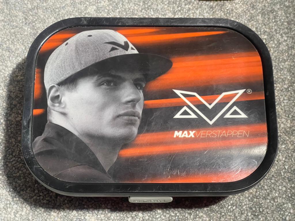 Broodtrommel Max Verstappen - Mepal, Ophalen of Verzenden, Zo goed als nieuw