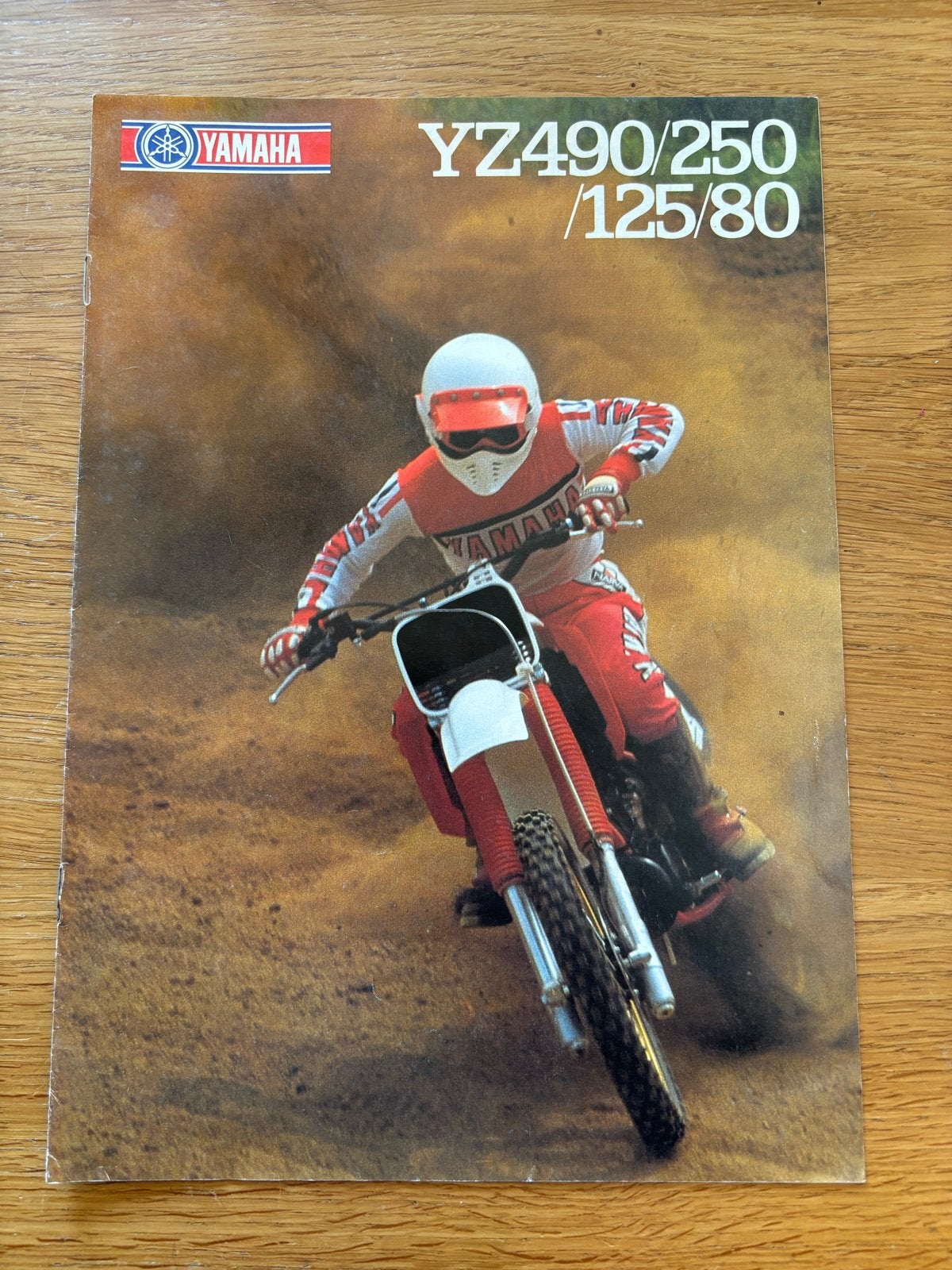 Yamaha YZ490/250/125/80 Crossmotor folder crosser Brochure, Ophalen of Verzenden, Yamaha