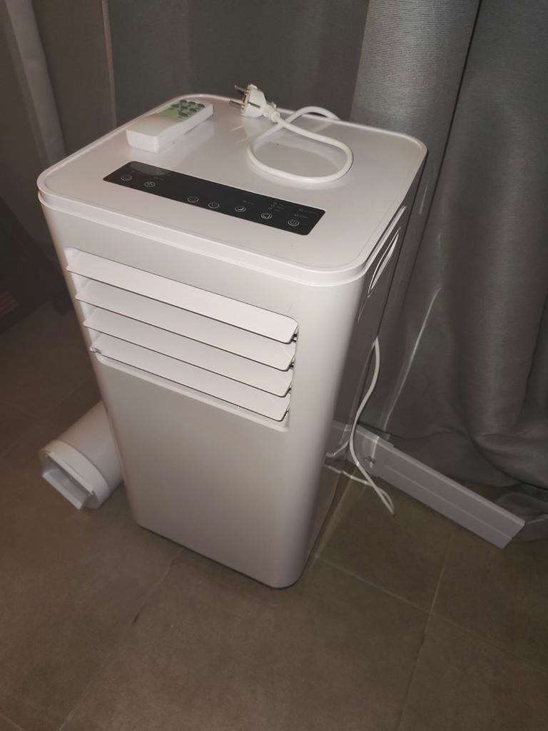 Mobiele airco 9000BTU programmeerbaar (Hasselt BE), Witgoed en Apparatuur, Timer, 3 snelheden of meer, Ophalen of Verzenden, Zo goed als nieuw