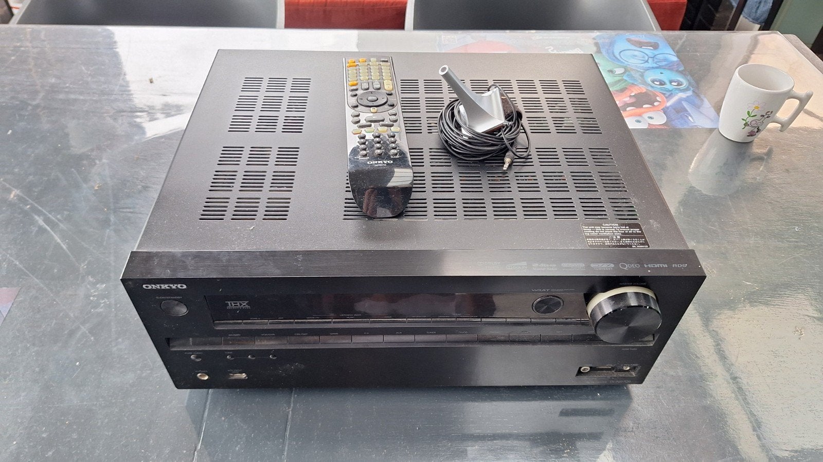 Onkyo TX-NR709 AV Receiver, Ophalen of Verzenden, Niet werkend, 120 watt of meer, Onkyo