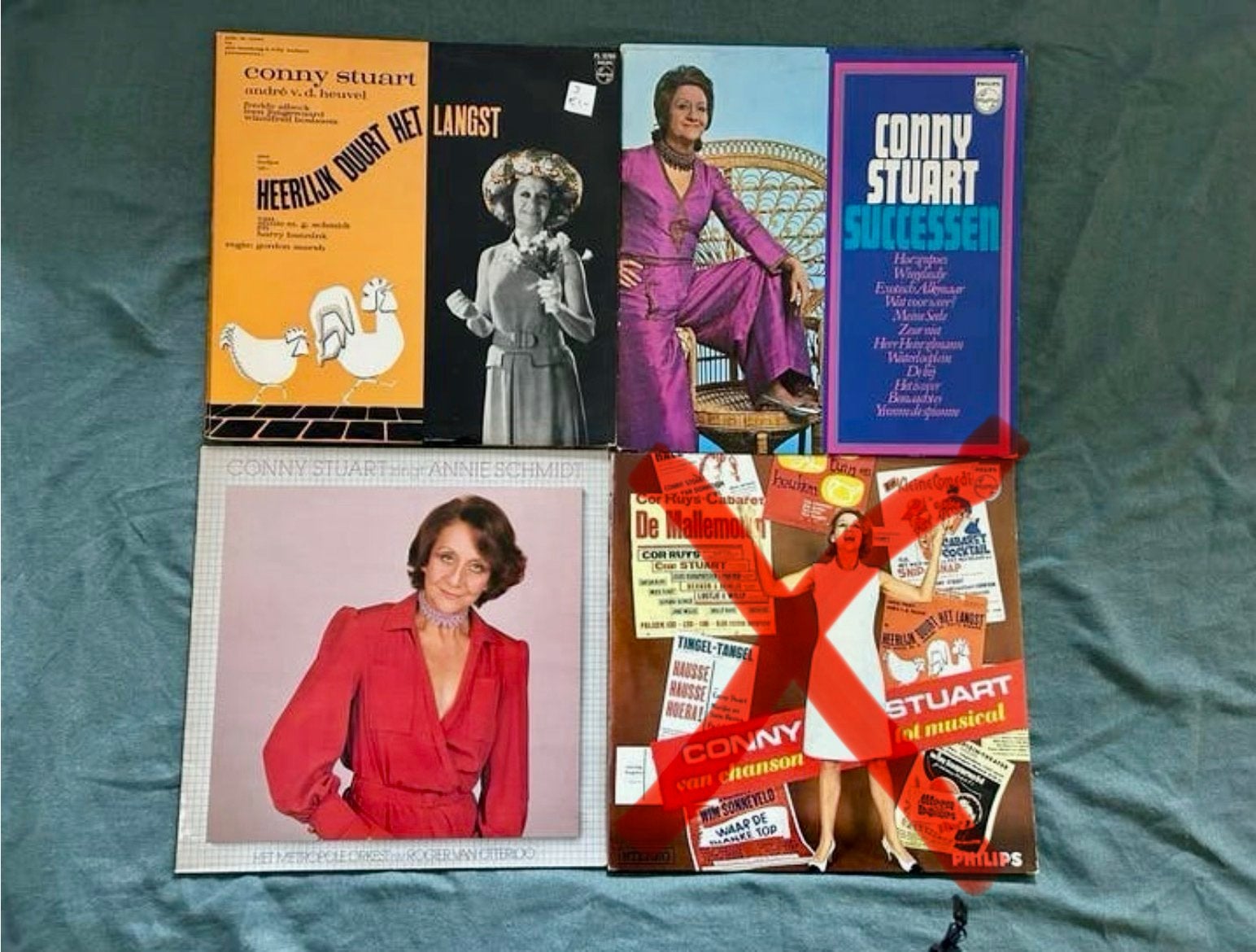 3 LP's Conny Stuart (ook per stuk te koop), LP, Gebruikt, Pop, Ophalen of Verzenden