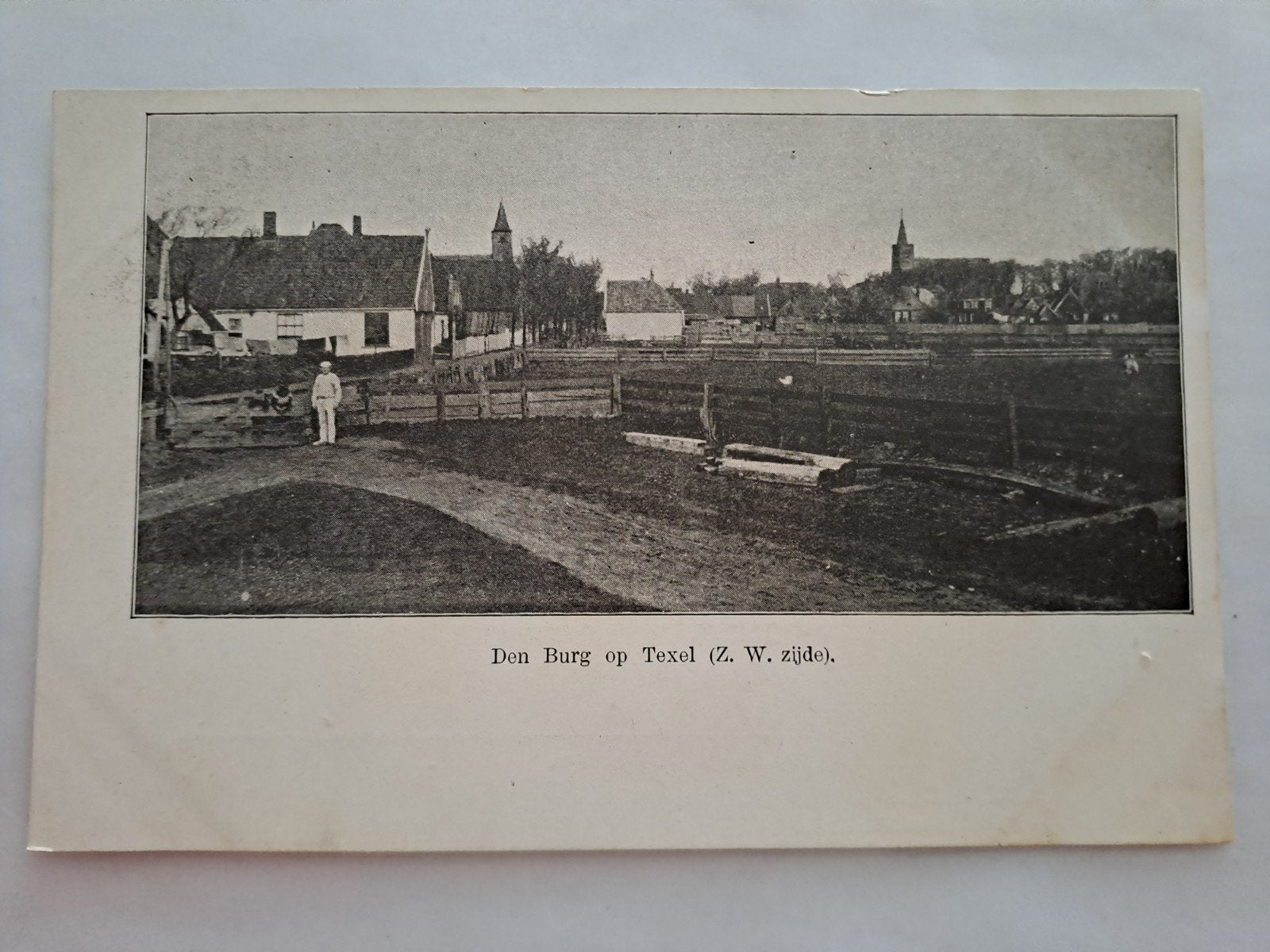 Texel, Den Burg, z.w. zijde, Ophalen of Verzenden, Waddeneilanden