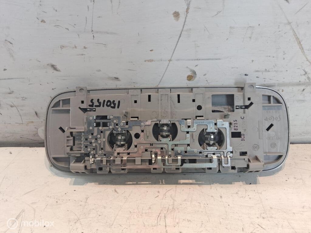 Binnenverlichting achter Vw Passat B6 ('05-'10) 3C0947291C, Auto-onderdelen, Gebruikt, Volkswagen, Ophalen of Verzenden