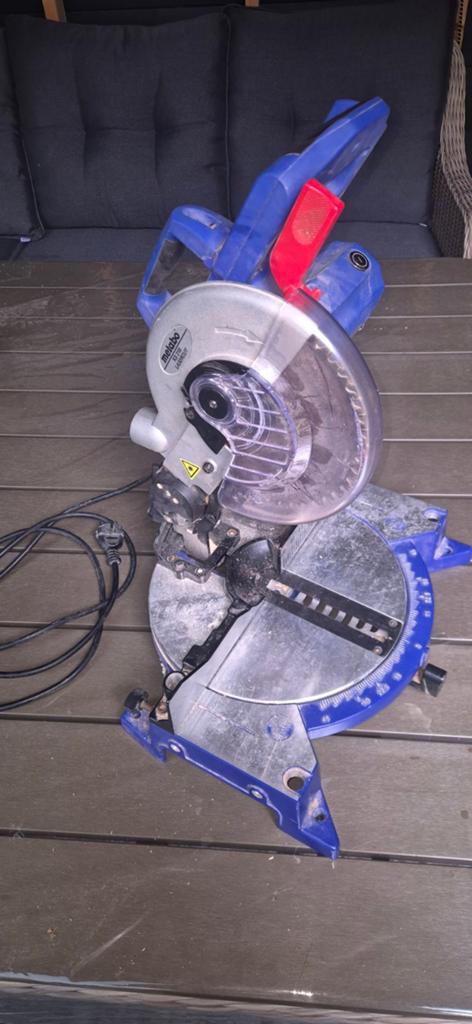 Metabo afkortzaag, Gebruikt, Ophalen of Verzenden, Afkortzaag, 30 tot 70 mm